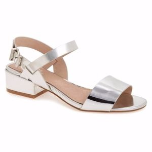 Brand New Shellys London Metallic Sandal Sz 7.5
